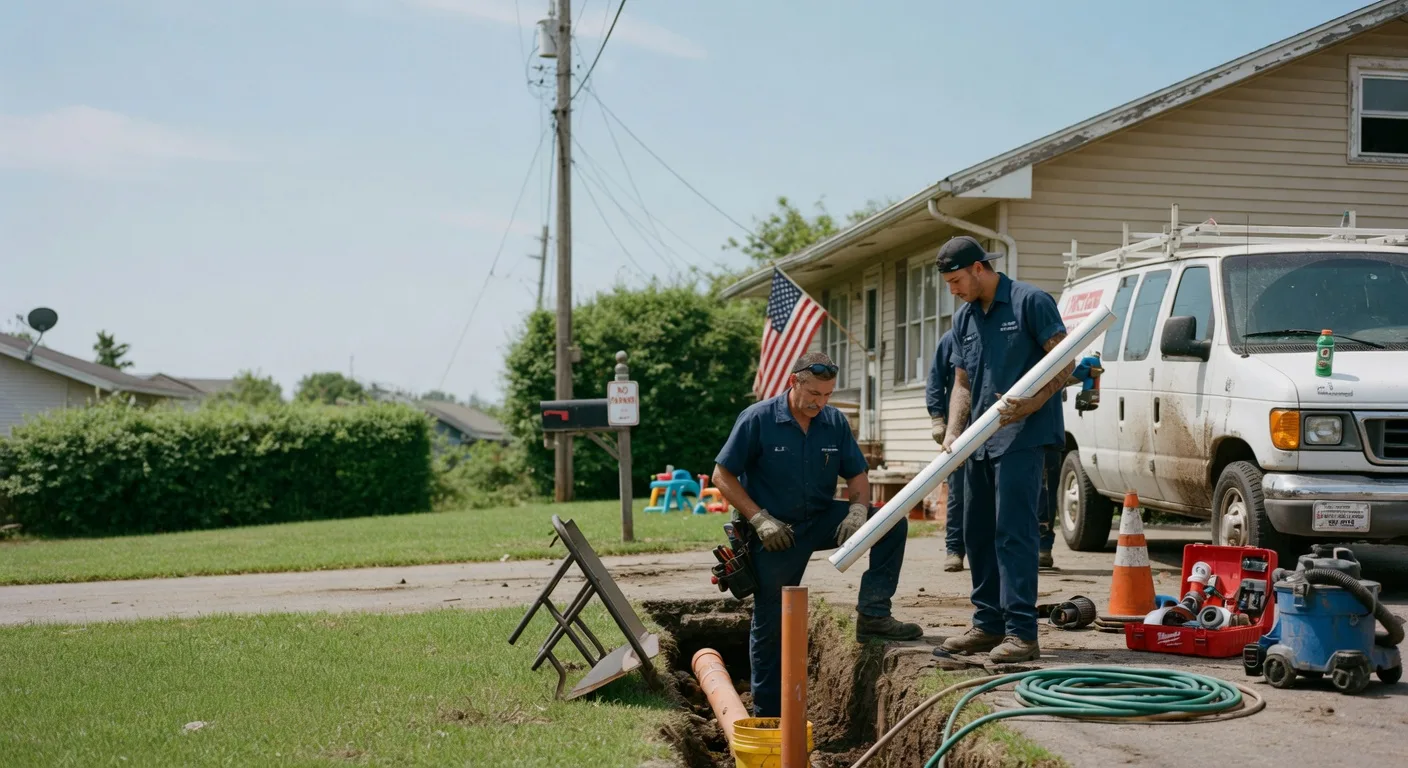 Sewer Line Inspection in Park Hill, OK